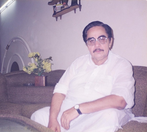 MA Rahat Picture Taken in 2006 for Interview by Sabir Ali Hashmi, writer and Chief Editor Rabta Magazine.