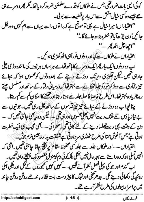 Khu e SagaN Crime Thriller Novel by Dr Abdul Rab Bhatti, Page No. 15