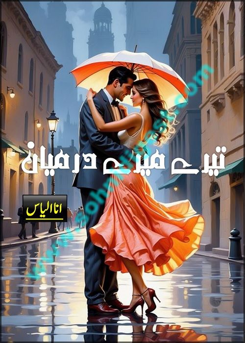 Tere Mere Darmiyan is a Romantic Urdu Novel written by Ana Ilyas about a love story of young journalist who bumped into a secret service agent while escaping from her kidnappers, Page No.1