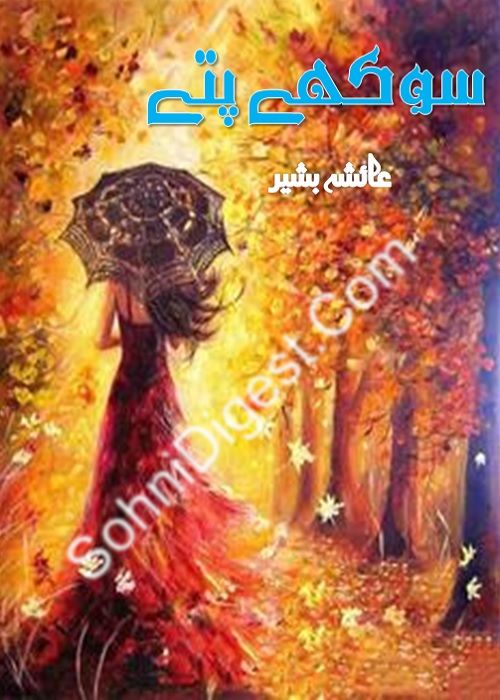 Sokhay Pattay is an Urdu Romantic Novel by Ayesha Bashir about a young boy who has a dark past , Page No. 1