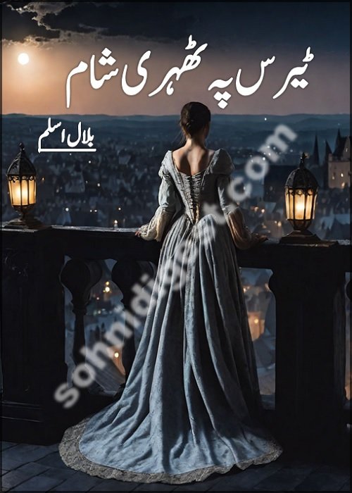 Terrace Pe Thehri Sham is a Romantic Urdu Novel written by Bilal Aslam about the love story of a young journalist and his crazy fan lover,Page No.1