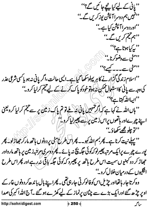 Saga Action Adventure Novel by Bint e Sadiq, Page No.250