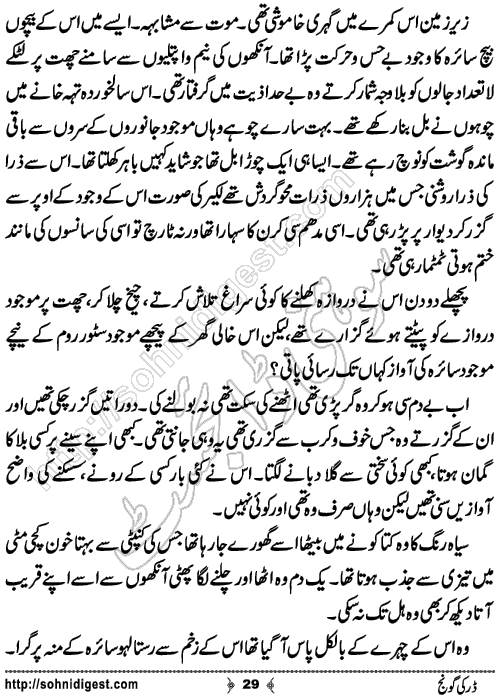 Dar Ki Goonj Horror story by Hadia Malik, Page No.29