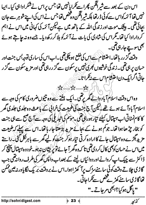 Kidnapper Urdu Short Story by Jiya Abbasi,Page No.23