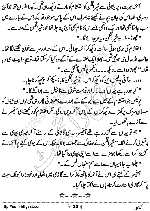 Kidnapper Urdu Short Story by Jiya Abbasi,Page No.25