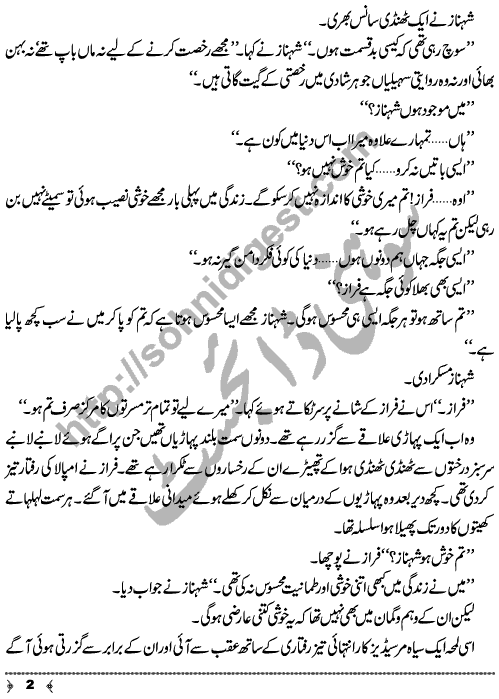 Raaz e Hasti a Crime & Punishment Murder Mystery Urdu Novel by MA Rahat Page No. 2
