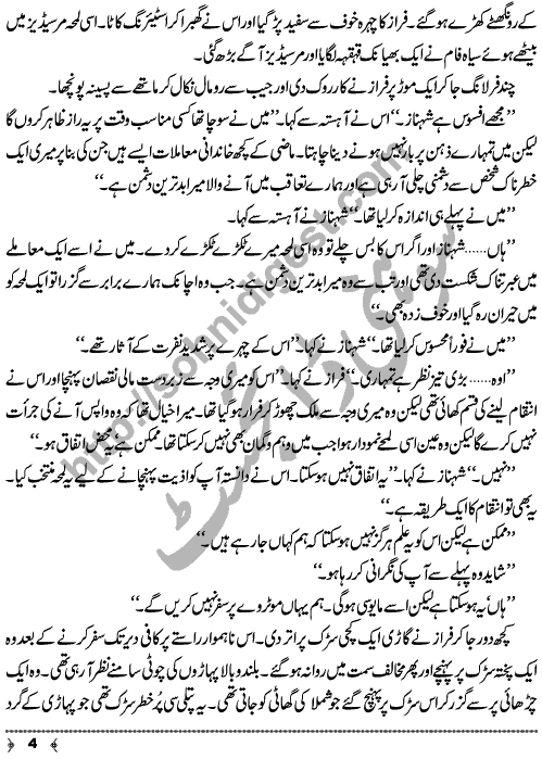 Raaz e Hasti a Crime & Punishment Murder Mystery Urdu Novel by MA Rahat Page No. 4
