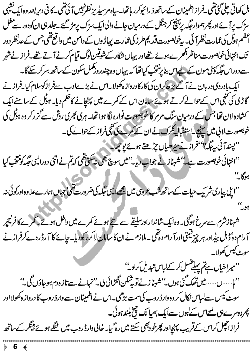 Raaz e Hasti a Crime & Punishment Murder Mystery Urdu Novel by MA Rahat Page No. 5