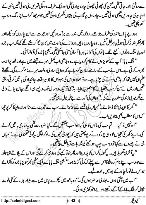 Caretaker Urdu Short Story by Rabeea Amjad, Page No. 12