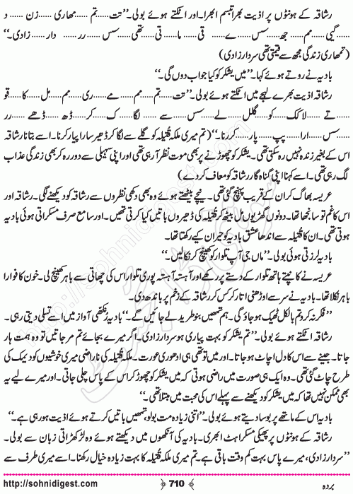 Barda historical Novel by Riaz Aqib Kohler, Page No. 710