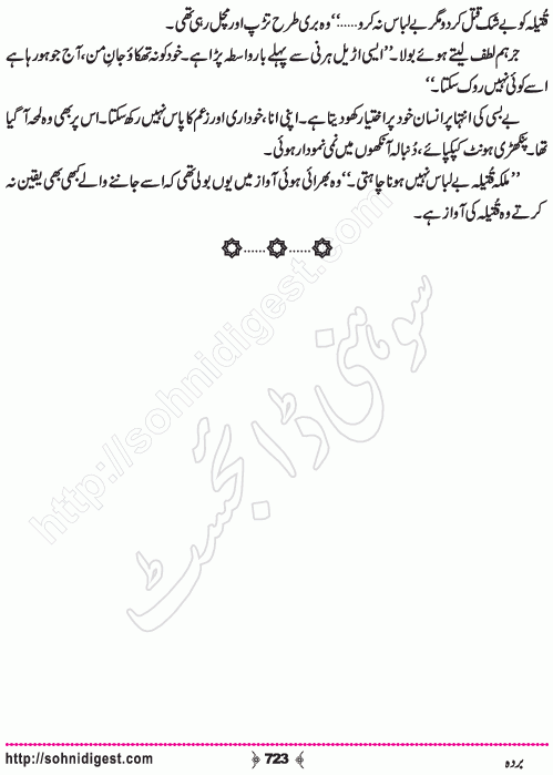 Barda historical Novel by Riaz Aqib Kohler, Page No. 723