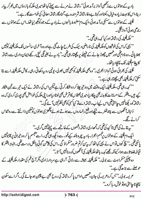 Barda historical Novel by Riaz Aqib Kohler, Page No. 763