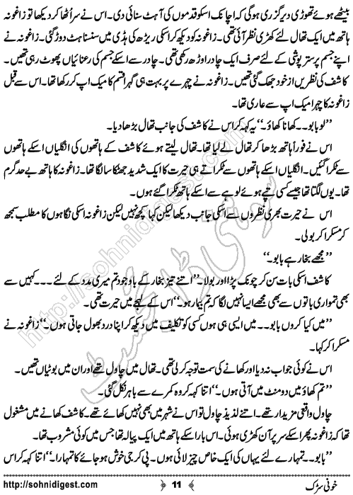 Khoni Sarak Horror story by Rizwan Ali Soomro, Page No.  11