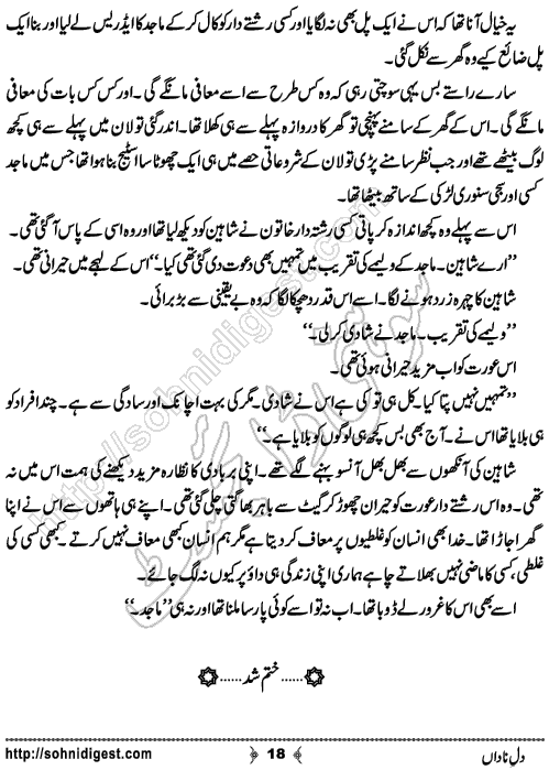 Dil e Nadan Urdu Short Story By SA Naqvi, Page No. 18