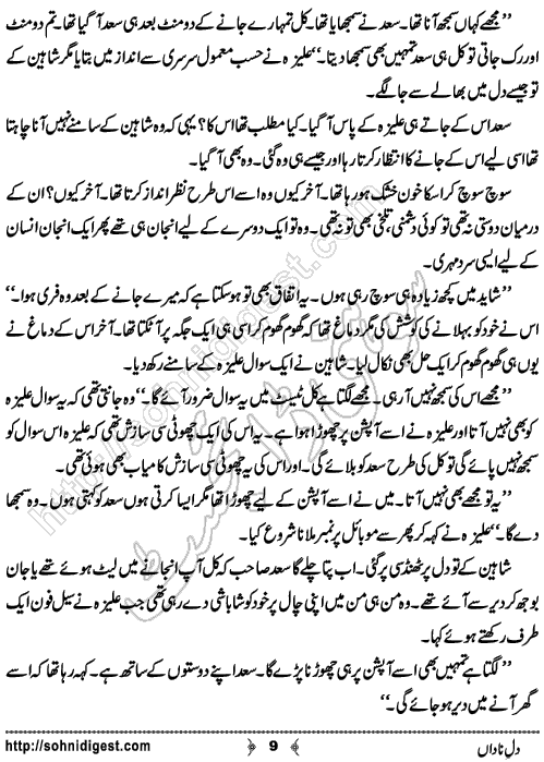 Dil e Nadan Urdu Short Story By SA Naqvi, Page No. 9