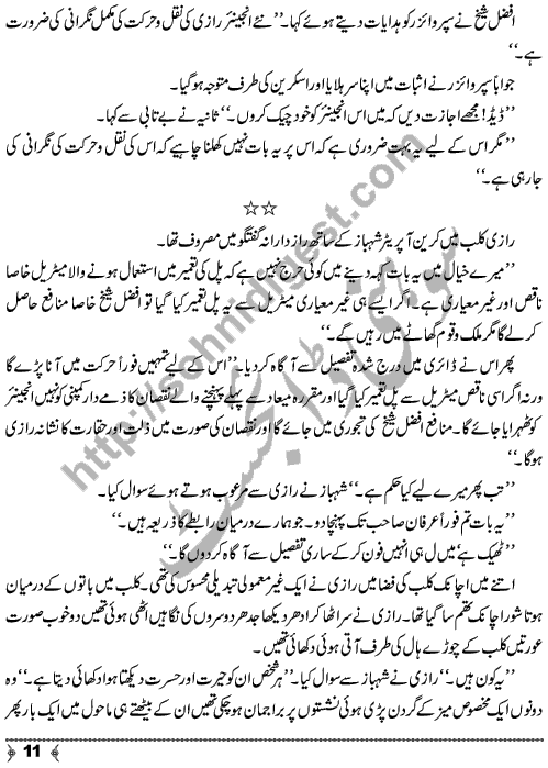 Aag (fire) A True Short Story by SA Hashmi Page No. 11