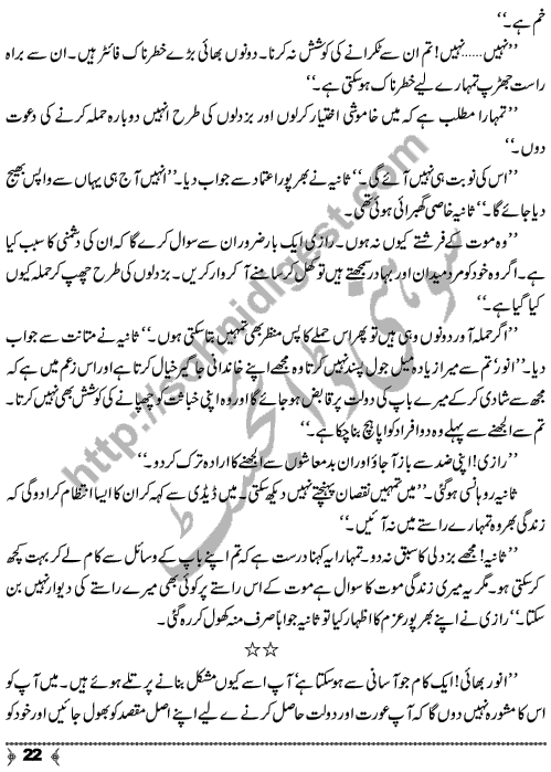 Aag (fire) A True Short Story by SA Hashmi Page No. 22