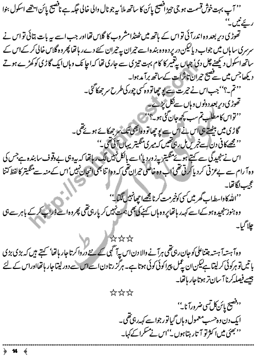 A Short Story Aks Bar Aks by Shazia Rana Page No. 14