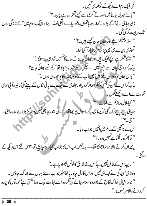 Ishq Ishq Ishq a Social Romantic Urdu Novel by Shazia Rana Short Story Writer & Novelist Page No.  29