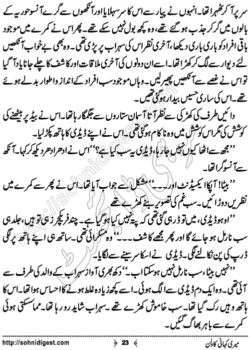 Meri Kahani Ka Villain Urdu Short Story by Wadya Zahoor,Page No.23